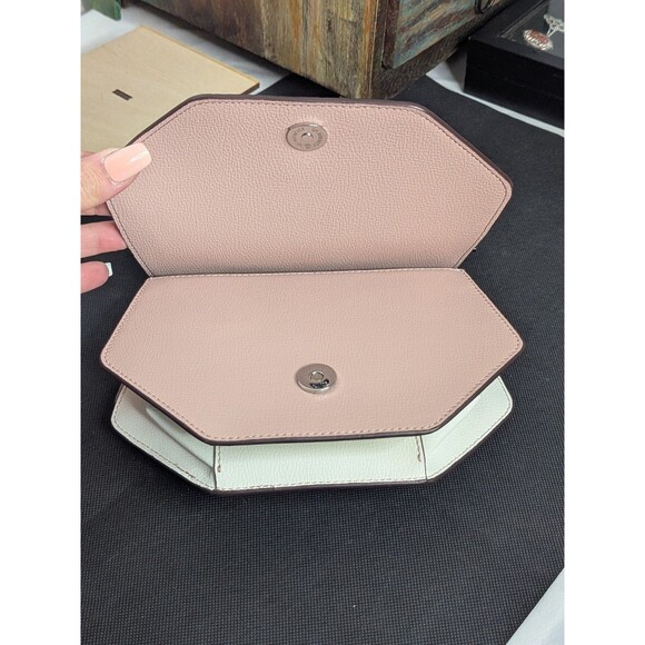 Karl Lagerfeld Bag - Exotic, Reptile, Pink, Adjustable Chain Strap, Small - Picture 11 of 16